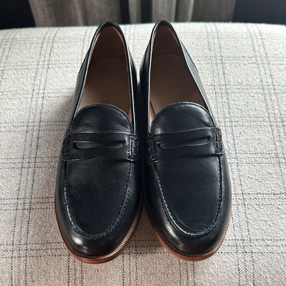 J. Crew Shoes - Jcrew Classic Black Leather Loafers